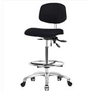 Clean Room Vinyl Medium Bench Height Chairs
