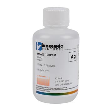 100 ppm Silver for ICP-MS