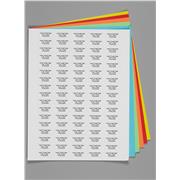 Laser Tough-Tags 1.28 x 0.50"