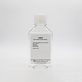Hanks' Balanced Salt Solution (HBSS) without Ca, Mg & Phenol Red