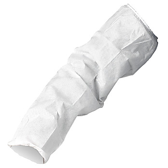 KleenGuard™ A10 Light Duty Sleeve Protectors (23610), Universal Size (One Size), White, Elastic, Ambidextrous, 200 / Case