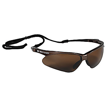KleenGuard™ V30 Nemesis Polarized Safety Glasses (28637), Polarized Brown Lenses, Brown Frame, 12 Pairs / Case