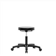 Polyurethane Desk Height Stools with Black Nylon Bases