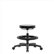 Polyurethane Medium Bench Height Stools with Black Nylon Bases
