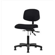 Vinyl Desk Height Chairs with Black Nylon Bases