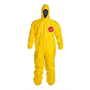 Tychem® 2000 Coveralls with Standard Fit Hood, Elastic Wrists & Ankles (Taped Seams)