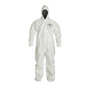 Tychem® 4000 Coveralls with Standard Fit Hood, Elastic Wrists & Ankles (Taped Seams)