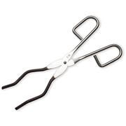 Tanstic 6Pcs Crucible Tongs with General Gloves Set 8'' 10'' 12'' 14'' 16'' Stainless Steel Professional Grade Crucible Tongs Kit for Industry Laboratory 