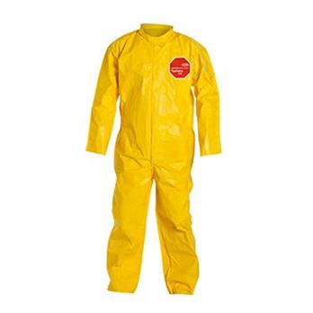 Tychem® 2000 Coveralls with Collar, Open Wrists & Ankles (Bound Seams)