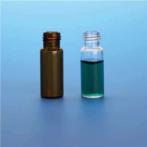 JG Finneran 816020-2170 Borosilicate Glass Dram Sample Vial with Solid Top Cap and PTFE/F217 Septa 21mm Diameter x 70mm Height Clear 4 Dram Capacity Case of 100 