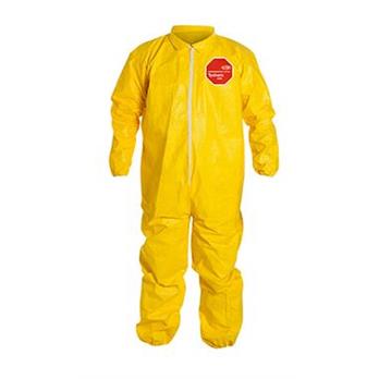 Tychem® 2000 Coveralls with Collar, Elastic Wrists & Ankles (Serged Seams)