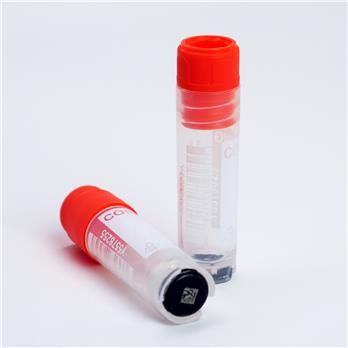 1D/2D Barcoded Cryogenic Vials