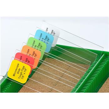 Microscope Slide Tough-Tags® Laser Labels