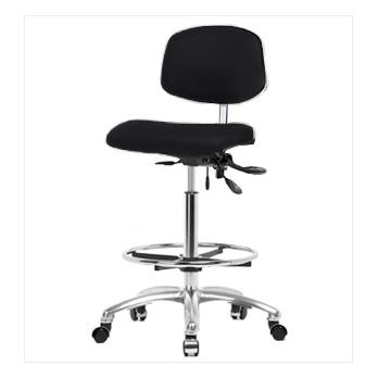 Clean Room Vinyl High Bench Height Chairs