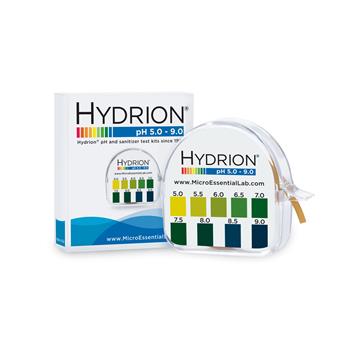 Hydrion Single Roll Paper 5.0-9.0