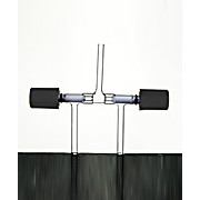 SYNTHWARE High Vacuum Valves, Three-Way, PTFE-Protected