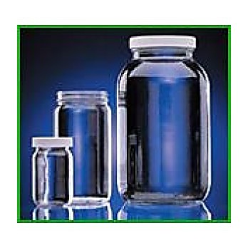 Clear Wide Mouth Round Jars, Certified