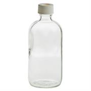 KIMBLE® Clear Glass Jugs, No Cap, 130 oz, case/4