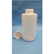 2 Liter Natural HDPE Round Bottles
