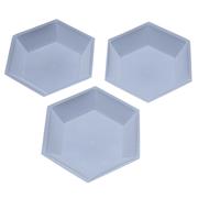 Plastic Square Weighing Boats, Size 135 mm × 135 mm × 20 mm