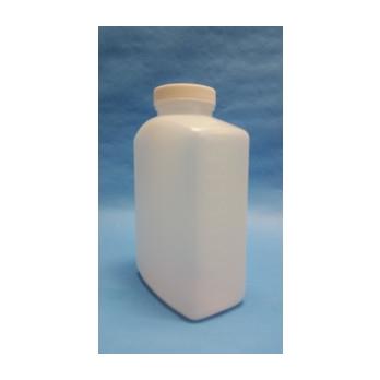 Natural HDPE Oblong Bottles, Certified