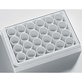 24-Well Krystal™ Clear Bottom Polystyrene Assay Plates