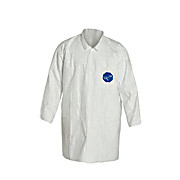 Tyvek® 400 Lab Coats, Open Cuffs, 2-Pockets