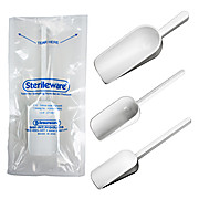 Sterileware® White Sterile Sampling Scoops