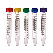 15 & 50mL Centrifuge Tubes, Color Caps