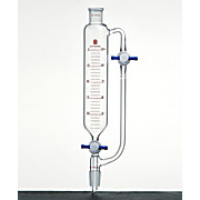 SYNTHWARE Pressure Equalizing Addition Funnels, PTFE Stopcock