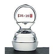 SYNTHWARE Spherical Glass Penny-Head Stoppers