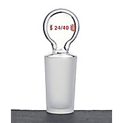 SYNTHWARE Hollow Glass Penny-Head Stoppers