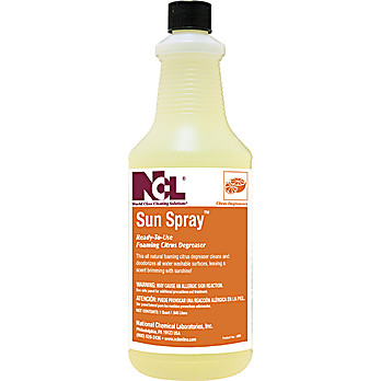 SUN SPRAY™ Ready-To-Use Foaming Citrus Degreaser