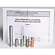 Equal Mass Metal Cylinders