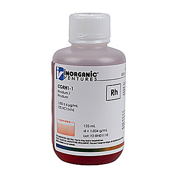 1000 ppm Rhodium for ICP