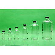 Pre-Assembled Clear Boston Rounds with Phenolic Poly Cone Lined Cap