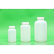 Pre-Assembled Natural HDPE Wide Mouth Packers with F-217 Foam Lined Cap