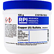 RPI Copper (II) Sulfate Anhydrous [Cupric Sulfate]