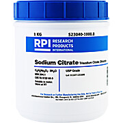RPI Sodium Citrate, Trisodium Salt, Dihydrate, [Citric Acid, Trisodium Dihydrate]
