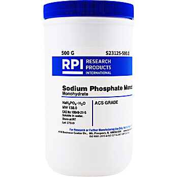 RPI Sodium Phosphate Monobasic, Monohydrate