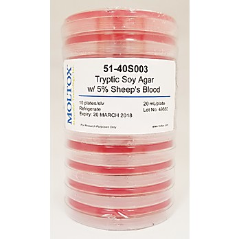 Tryptic Soy Agar with 5% Sheep Blood