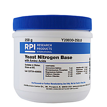 Yeast with Amino Acids