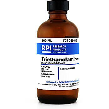 RPI Triethanolamine, Free Base [2,2',2"-Nitrilothriethanol]