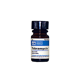 RPI Tobramycin [O-3-Amino-3-deoxy-a-D-glucopyranosyl-(1-6)-O-[2, 6-diamino-2, 3, 6-trideoxy-a-D-ribohexopyranosyl-(1-4)]-2-deoxy-D-streptamine]