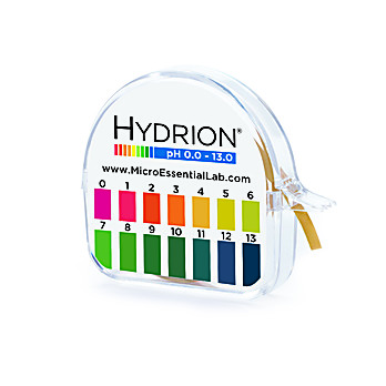 Hydrion S/R Insta-Chek pH Paper 0.0-13.0