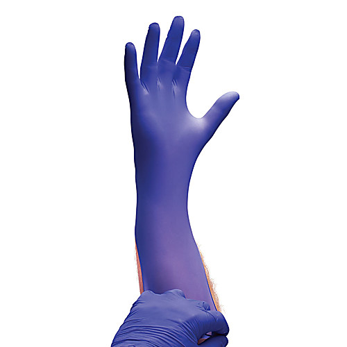 Stretchease Premier Powder-Free Nitrile Examination Gloves, Size: One Size