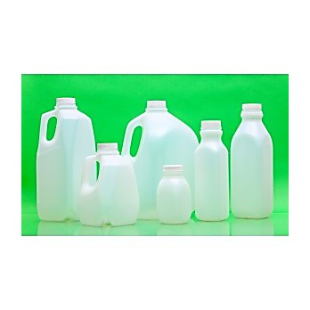 Natural HDPE Juice Style Bottles