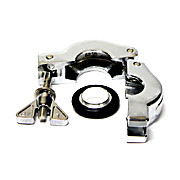 KF/NW16 Aluminum Wing Nut Flange Quick Clamp & Centering Ring