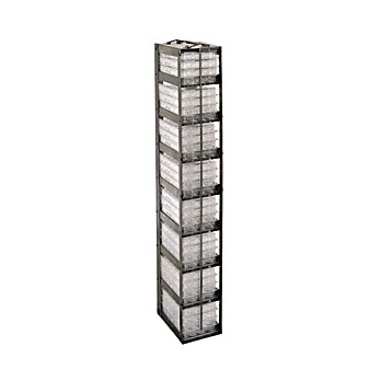 Vertical Rack for 96/384 Microtiter Plates, capacity 35 with lids, 42 without 23 1/5 x 3 5/8 x 5 1/2" (H x W x D)