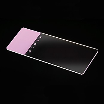 Microscope Slides, Lilac Frosted, safety corners